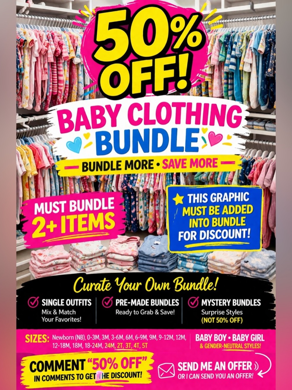 ⭐ Baby Clothing Bundle | Bundle More • Save More ⭐